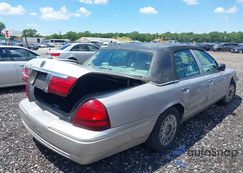 2004 Mercury Grand Marquis Gs from USA, damaged, VIN 2MEFM74W24X603897